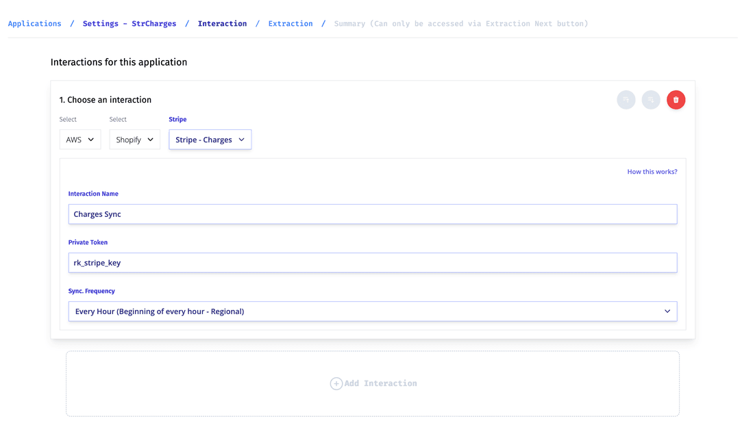 Stripe Charges sync image